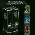 Pre-Assembled Jumping Spider Enclosure, All-Side Ventilation
