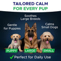GOODGROWLIES Melatonin for Dogs to Sleep 6mg - Doggie Sleep Aid Treats - Sleeping Pills for Anxiety - Extra Strength Calming Chews Large & Medium Breed Help Sleep at Night - Made in USA - 120Ct