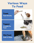 PAWUP Freeze Dried Minnows Dog Treats – 100% Single Ingredient Fish Treats for Dogs – Omega-3 Rich, Grain Free Training Treats & Dog Food Topper, 2.8 oz