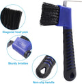 2 Pcs Horse Hoof Pick Brush, Blue & Orange