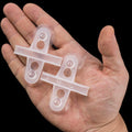 OIIKI 16PCS Aquarium Fish Tank Divider with Suction Cup, White