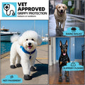 JZXOIVA Dog Shoes for Hot Pavement, Dog Booties for Medium Dogs, Breathable Dog Boots & Paw Protectors, Adjustable Non-S