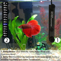 SunGrow Water Heater, 10W, Turtle Aquarum Tank, Cat & Dog Heated Bowl, Warm Water Encourage Drinking, Bird Fountain Deic