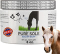 Pure Sole Bug Balm for Horses Bug Off Balm | Helps Protect Ponies, Cows, Donkeys & Other Farm Animals |Sweet Itch Belly 