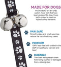 PoochieBells Dog Doorbell, Dog Potty Training Bells, Dog Safe USA-Made w/Perfect Sound,Dog Trainer Approved, Housetraini