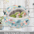 Bird Nest House Winter Warm Bird Bed for Cage