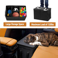 Car Seat Extender for Large Dogs, Back Seat Extender for Dogs up to 120 LBS Large Dog Extender with Storage Car Organize