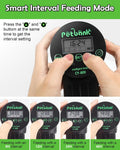 Automatic Fish Feeder for Aquarium Easy Setup & 4 Timers Black