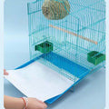 100 Sheets Bird Cage Liner Papers, Disposable Bird Cage Paper Liners, Cuttable Pet Animal Cages Cushion, Precut Absorben