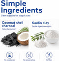 Activated Charcoal for Dogs & Cats, 2 x 60mL Pet First Aid for Accidental Toxin Ingestion, Toxin Absorber for Pet Emerge