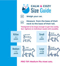 Calm & Cozy® Cat Swaddle Wrap for Anxiety & Handling (Lavender, Med)
