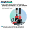 Canister Filter Ribbed Hosing A20015 Replace for Fluval Canister Filter