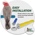 Sweet Feet and Beak Comfort Grip Safety Bird Perch, Large Pedicure Perch