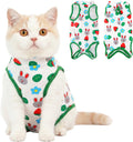 Coppthinktu Cat Recovery Suit Female, Cat Onesie for Cats After Surgery