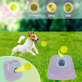 Dog Ball Throwing Machine Automatic for Small to Medium Sized Dogs, Dog Interactive Toy Pet Ball Launcher with Balls