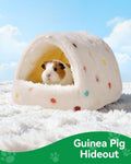 Warming Guinea Pig Hideout Bed Guinea Pig House, Washable Hamster House