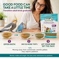 TOP's Mini Parrot Pellets 4 lb, USDA Organic Certified, Non-GMO Bird Food