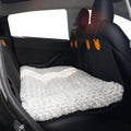 3.5" Thick Plush Dog Bed Mat for Car Back Seat, Non-Slip Pet Travel Bed