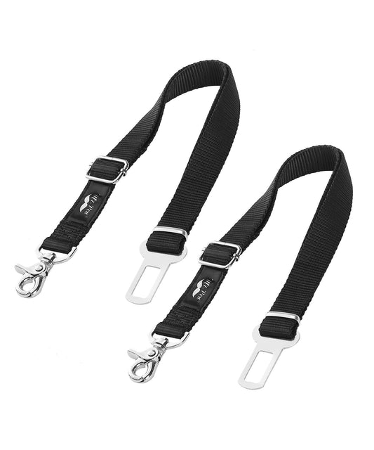 Mr. Pen- Adjustable Dog Seat Belt for Car, 2 Pack, Pet Safety Harness, Car Leash