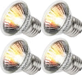 50W Uva Light Bulbs 4-Pack, Turtle Heat Lamp for Reptile