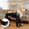 COODEO Dog Socks for All 4 Paws, Waterproof Non-Slip Easy to Wear, Licking Prevention Paw Protection, Durable Warm Salt-