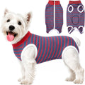Surgery Suit for Female Dog After Spaying with Back Zipper
