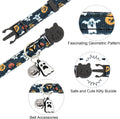 Halloween Cat Collar,2 Pack Collar with Bells, Orange+Black