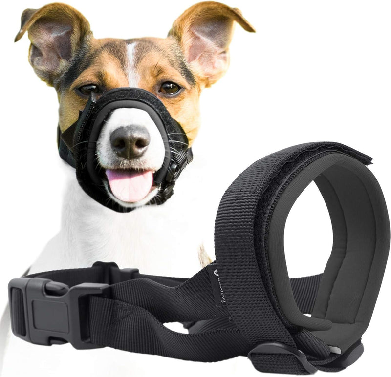 Gentle Muzzle Guard for Dogs - Prevents Biting and Unwanted Chewing Safely Secure Comfort Fit - Soft Neoprene Padding – 