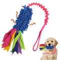 wodoca Dog Tug Toy, Dog Toys for Aggressive Chewers - Strong Squeak Rope Toy, Easy to GRAP Chew Toy for Large Dogs, Puppies, Middle Dogs - Ideal for Training and Play, Hand Made