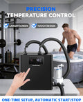 Poafamx 1/2 HP Water Chiller for Ice Bath, 132Gal Cold Plunge Chiller
