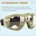 Small Dog Sunglasses with Adjustable Strap UV Protection, Winproof Puppy Sunglasses, Suitable for Dogs Eyes Protection，S