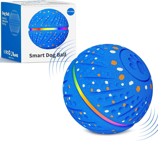Smart Interactive Dog Toys Ball for Aggressive Chewers Small Medium Dogs B