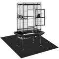 50x50 Inch Large Bird Cage Mat,Under Pet Cage Mat for Bird Cages, Dog Crate Mat Liner, Waterproof Felt Liner with Non-Slip Backing for Kennel Training, Floor Protector and Reptile Aquariums