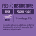 A Strong Heart Chicken Dinner in Gravy Pouches, All Life Stages, 24pk