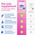 Native Pet Hip and Joint Supplement Dogs - Powder with UC-II Collagen and HMB - Senior and Large Breed Dog Joint Support - Made in USA - 30 Scoops