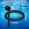 Magnetic Fish Feeding Ring, Automatic Turtle Feeder for Aquarium Floating Aquarium Feeder Self-Adjusting to Water Level,