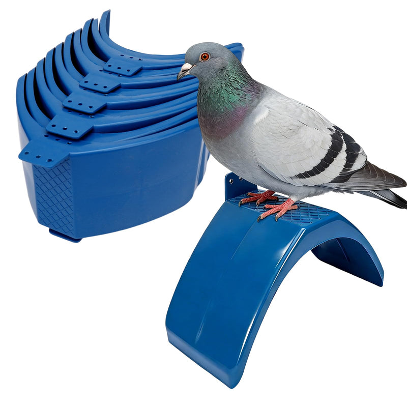 JBESUHI 20 Pcs Lightweight Plastic Dove Rest Stands - Pigeon Perches Roost Holder, Birdcage Accessories Dwelling Frame for Pigeons, Parrots and Other Birds