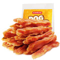KUADELRO Chicken Jerky Dog Treats, Real Chicken Strips Dog Training Treats Soft Rawhide-Free Chews Healthy Snacks for Small Medium Large Breed 10.58oz