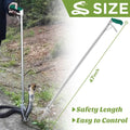 HOMEYA 47 Inch Extra Heavy Duty Snake Tongs, Standard Reptile Snake Grabber Tool, Professional Rattle Snake Catcher Tool