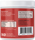 Wild Acre Premium Beef Bone Broth for Dogs – High Protein + Collagen Enhanced with Mushroom Blend for Strong Bones, Joint Flexibility, Digestive Comfort, and Immune Support - Natural Dog Food Topper