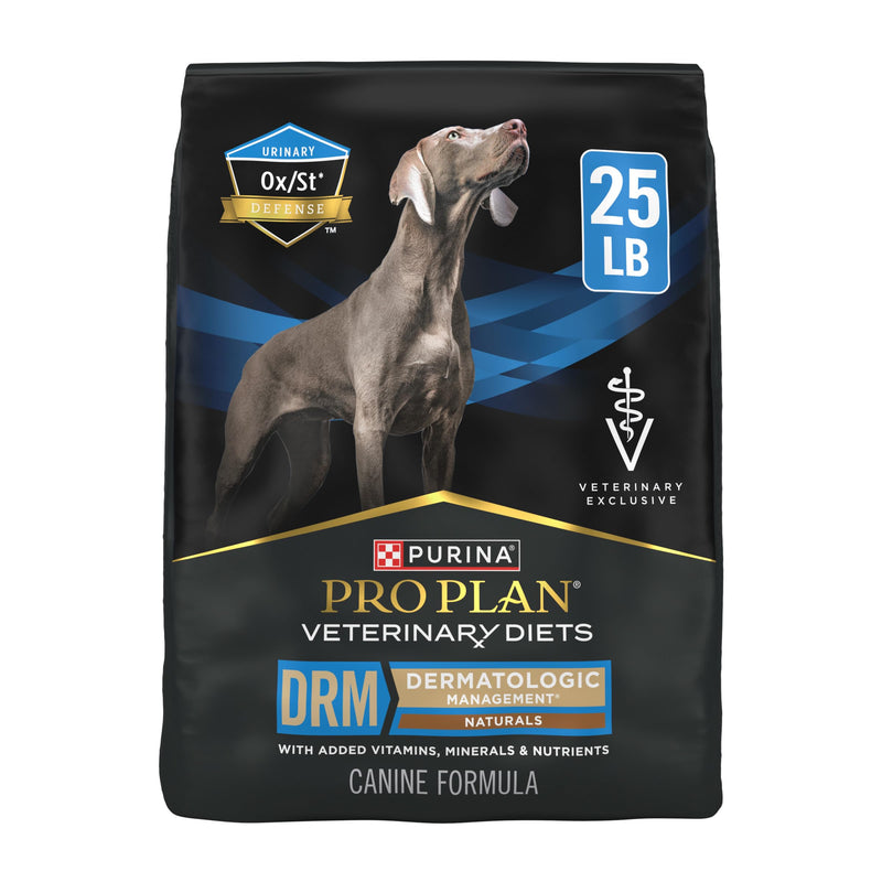 Pro Plan Veterinary Diets Purina Dermatologic Management Naturals W Vitamins Dry Dog Food - 25 lb. Bag