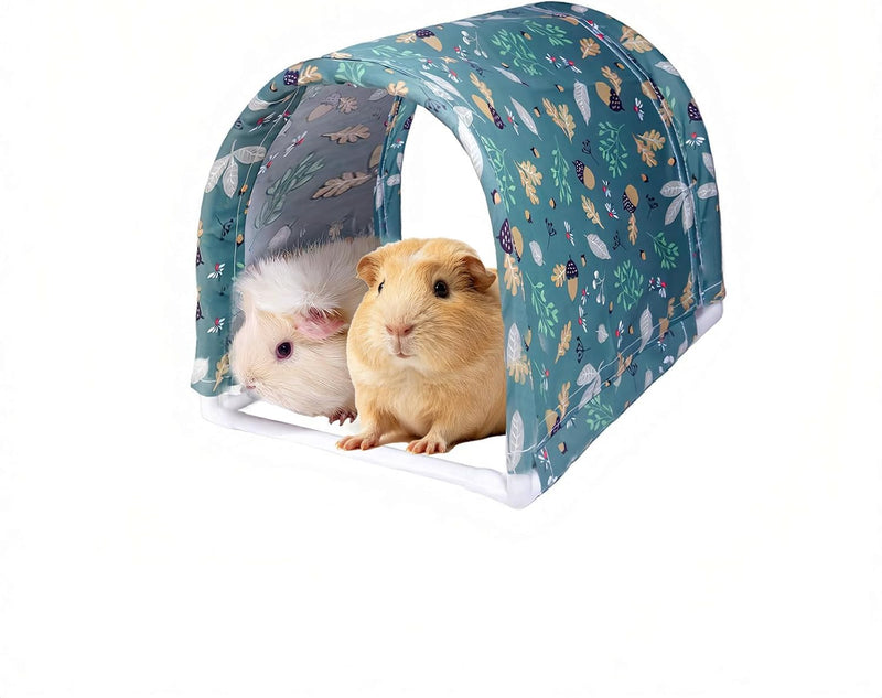 Guinea Pig Hideout Tunnel, Washable Large Fleece Guinea Pigs Toys for Small Animal Habitat, Sturdy Anti-Chew Guinea Pig’