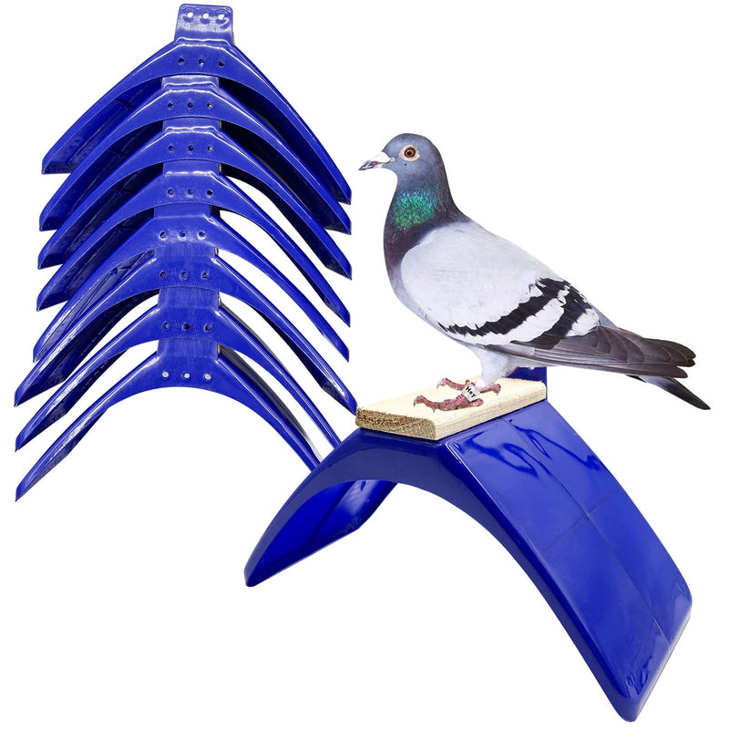 Ecjiuyi Pigeon Perches,8PCS Lightweight Dove Rest Stand for Racing Pigeons and Birds,Loft Cage Supplies