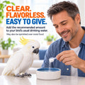 UnRuffledRx Bird Calming Supplement for Parrots | L-Theanine + GABA, 3 oz