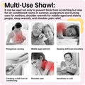 QBLEEV Parrot Anti-Scratch Shoulder Protector, Bird Diaper Poop Cover Pad