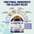 Cat Allergy Relief Chews with Omega 3 & Multivitamins, 500 Crunchy Chews