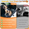 PartsBling Dog Car Harness, Dog Seat Belt Harness for Car, No Pull Adjustable Dog Harness with Seat Belt Attachment, Bre