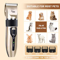Dog Clippers for Grooming, Low Noise, Electric Quiet, Adjustable Clipper Comb for Dog Grooming Kit, cat Supplies Pet Hai