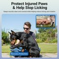 Dog Booties for Injured Paw,Breathable Wound Recovery Boots, Dog Socks to Prevent Licking Paws,Waterproof Wound Protecto