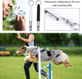 Ultrasonic Dog Whistle—Recall Training Whistle, with Leash—Ultra-Wide Frequency Range Suitable for All Breeds.